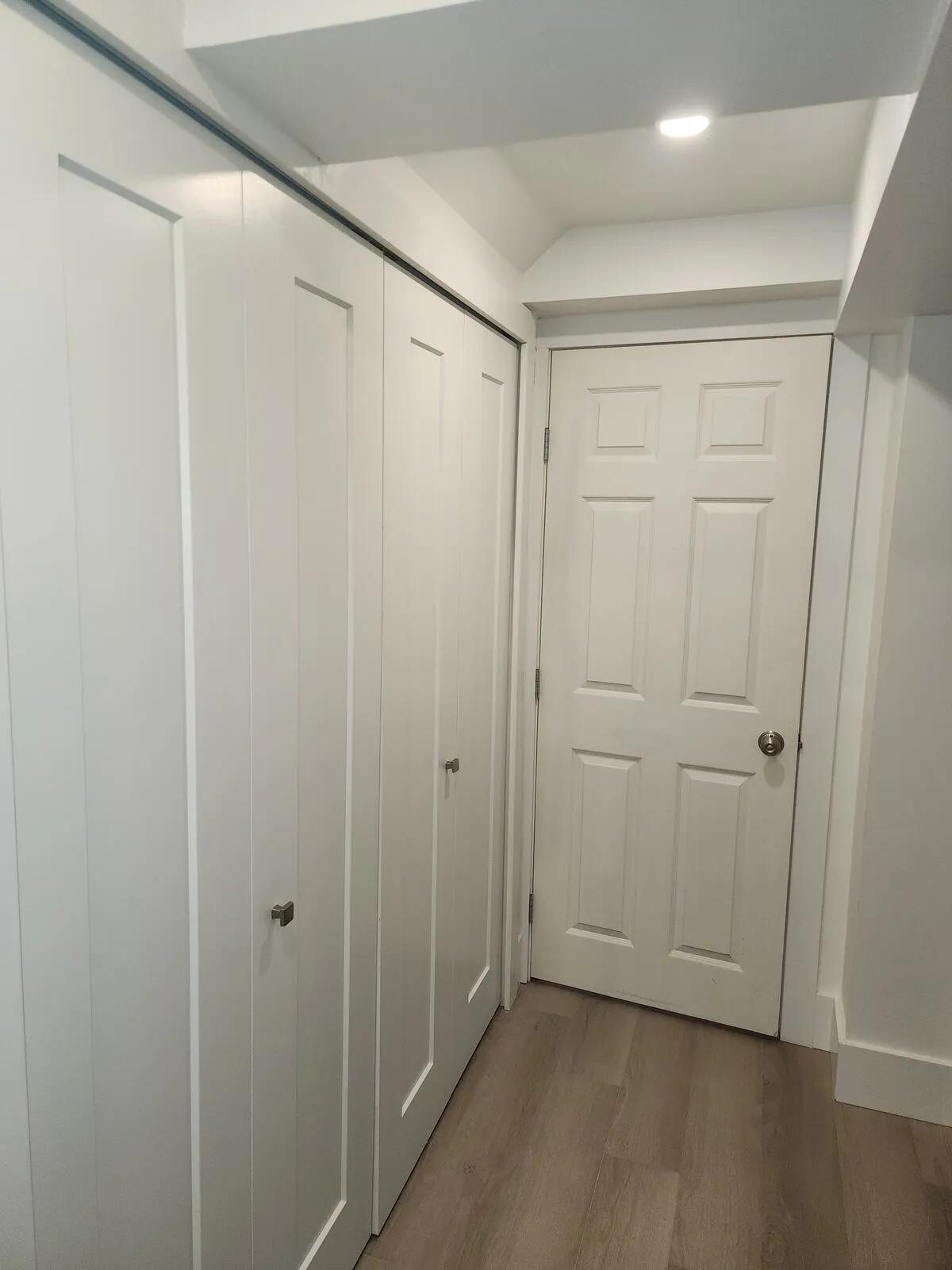 New doors and hardware throughout