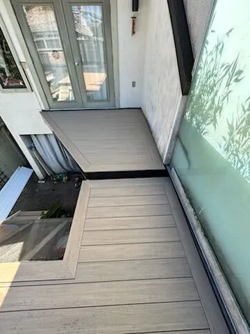 The finished deck